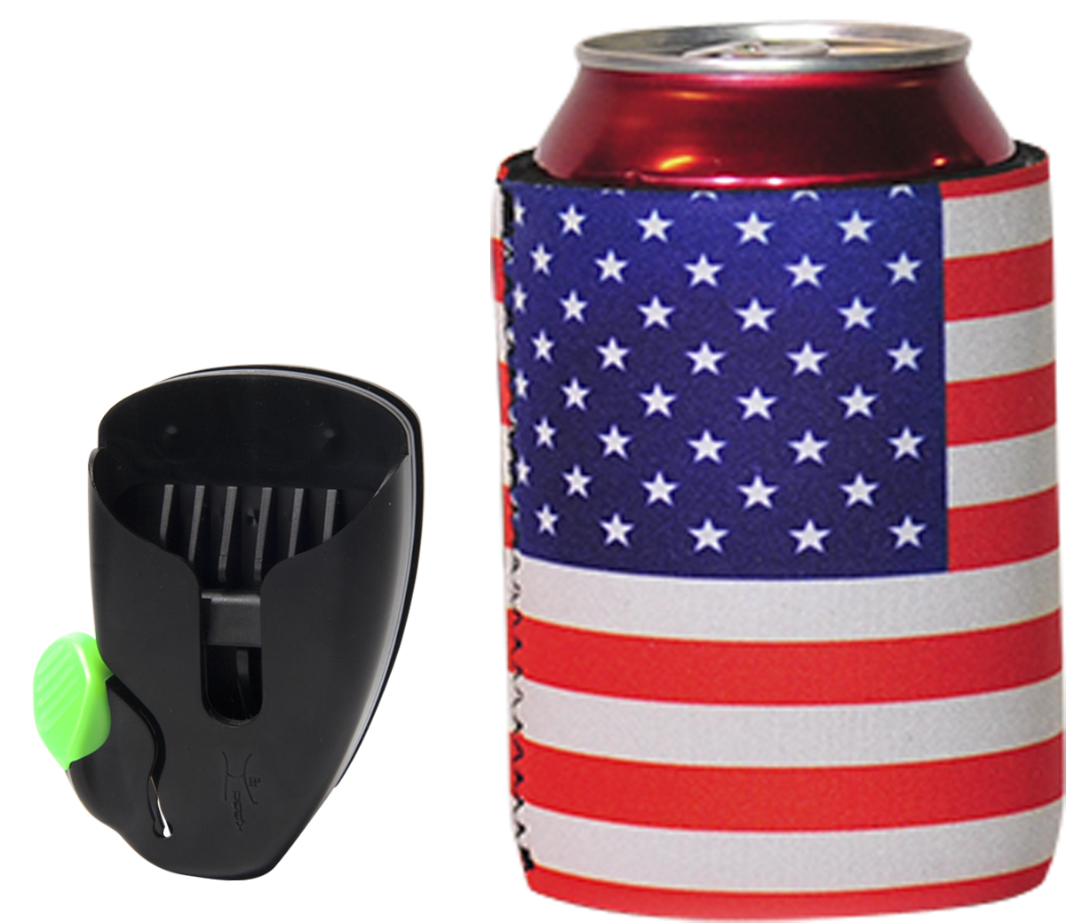 Small Hands Free - Beer & Drink Holder/Carrier (America) - Hip Huggy