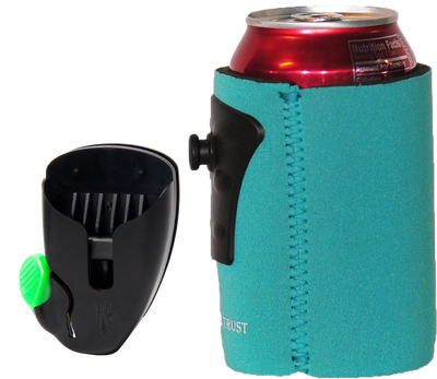 Small Hands Free  Beer & Drink Holder/Carrier (TEAL)