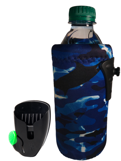 Medium HANDS FREE - BEER & DRINK HOLDER/CARRIER Wicked Willow H2o (FISH)